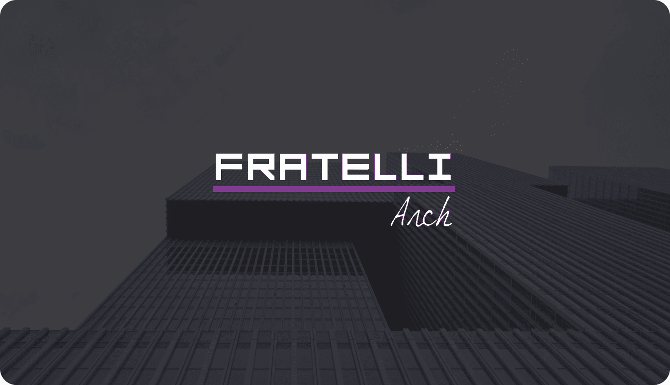 Cover de apresentação da Fratelli Arch